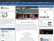 Tablet Screenshot of dormannlibrary.org